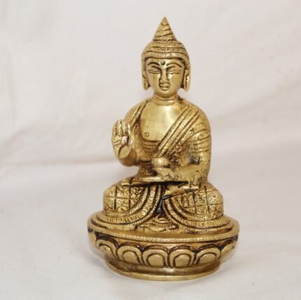 Brass Buddha in Blessing Position