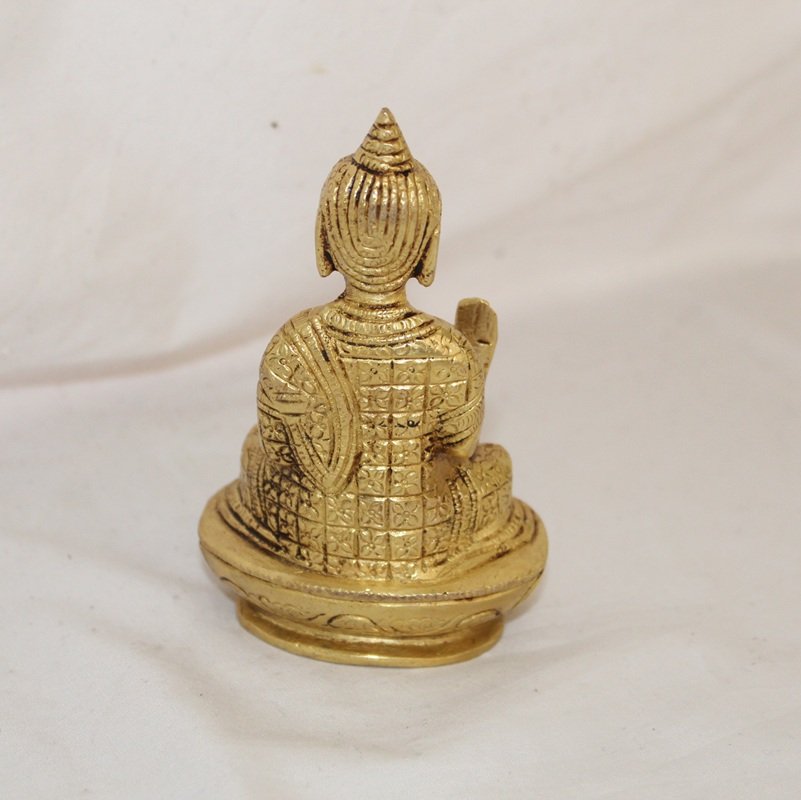 Brass Buddha in Blessing Position