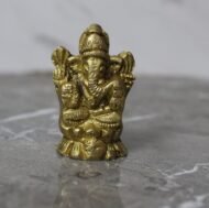 Handcrafted Brass Lord Ganesha Idol – 110 gm