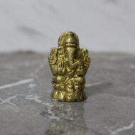 Handcrafted Brass Lord Ganesha Idol – 70 gm