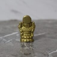 Handcrafted Brass Lord Ganesha Idol – 70 gm - Image 2