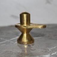 Handcrafted Brass Shivling Idol – Traditional Mahadev Pooja Lingam for Home Temple - 260 gm - Image 2