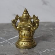 Handcrafted Brass Lord Ganesha Idol – 290 gm - Image 2