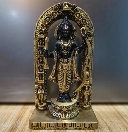 Premium Brass Lord Ram Idol – 1200gm