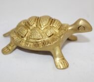 Brass Tortoise Showpiece – 270gm