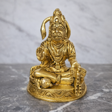 Brass Hanuman idol-250gm