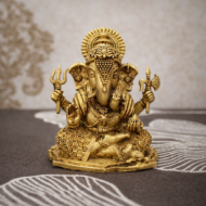 Brass Ganesh idol Super Fine Finishing- 100gm