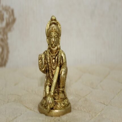 Brass Hanuman idol-250gm