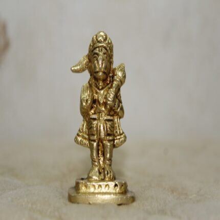 Brass Hanuman idol-80gm