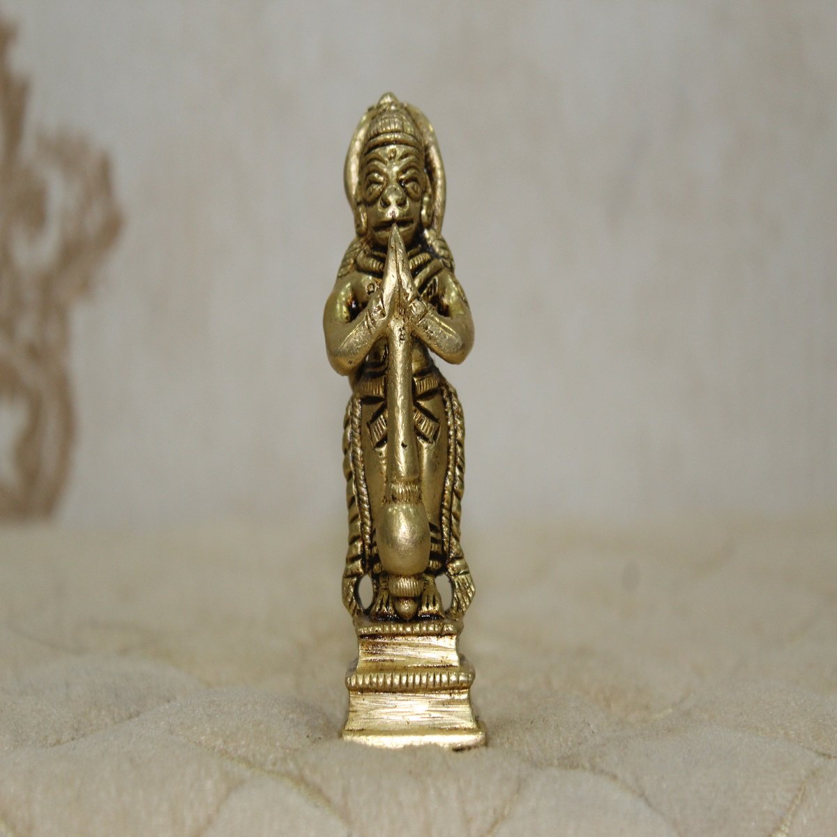IMG_9020 Brass Hanuman idol-110gm - Image 1