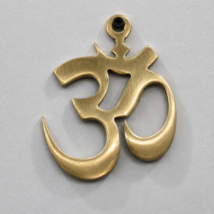 Brass Om Wall Hanging - Vastu Remedy for Good Luck, Prosperity & Positive Energy